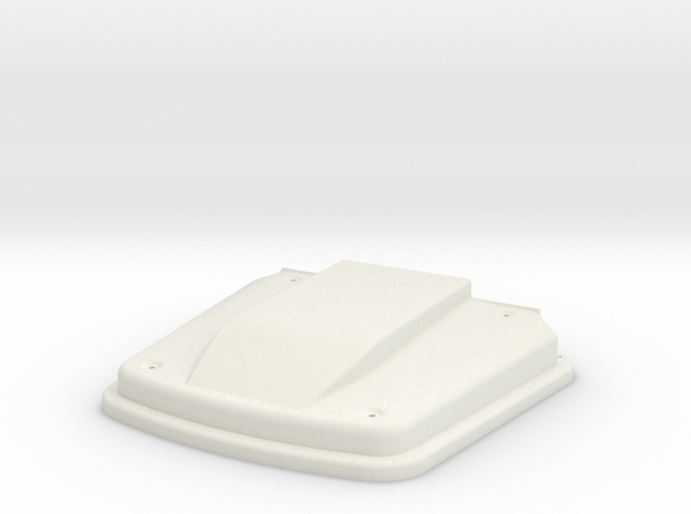 STL-MOLD 1-20-Specter Hood-ver3 in White Natural Versatile Plastic