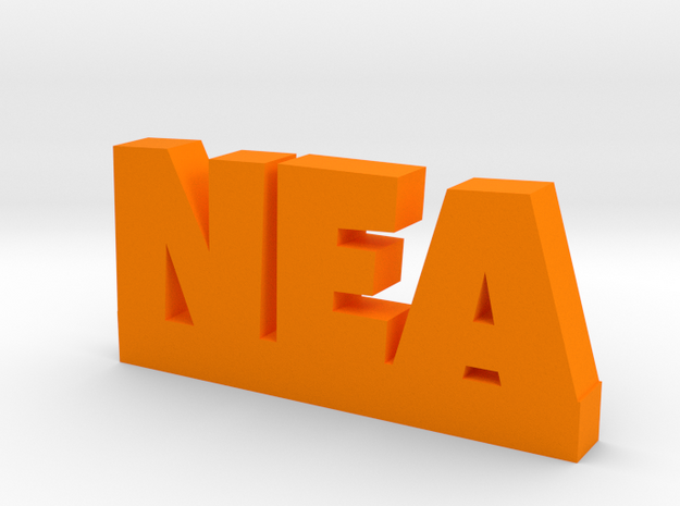 NEA Lucky in Orange Processed Versatile Plastic