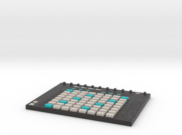 Ableton Push 2 -- Melody View -- Voxel Miniature in Full Color Sandstone