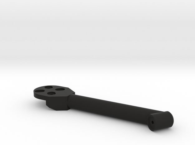 Nanocopter "Mini-Mavic" - Right rear arm in Black Natural Versatile Plastic