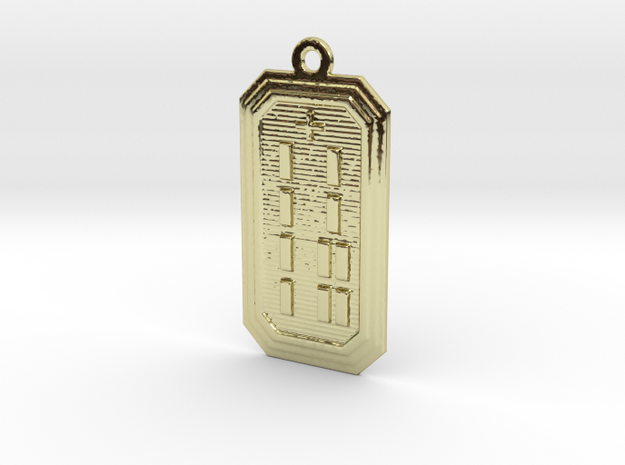 IROSOUMBO in 18k Gold Plated Brass
