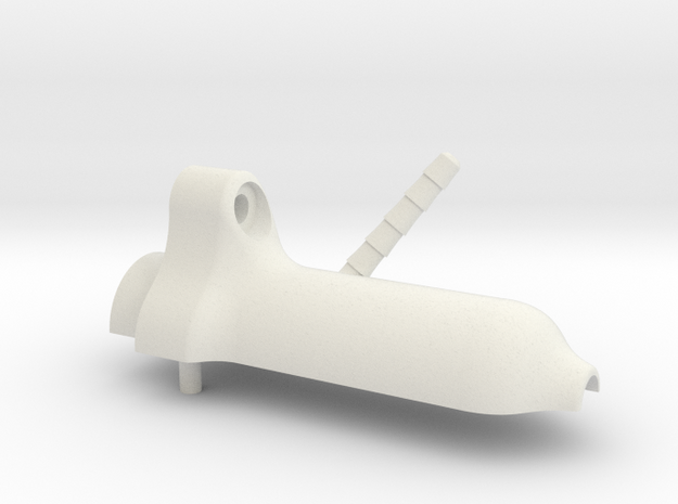 Water Inlet - Inlet Side in White Natural Versatile Plastic