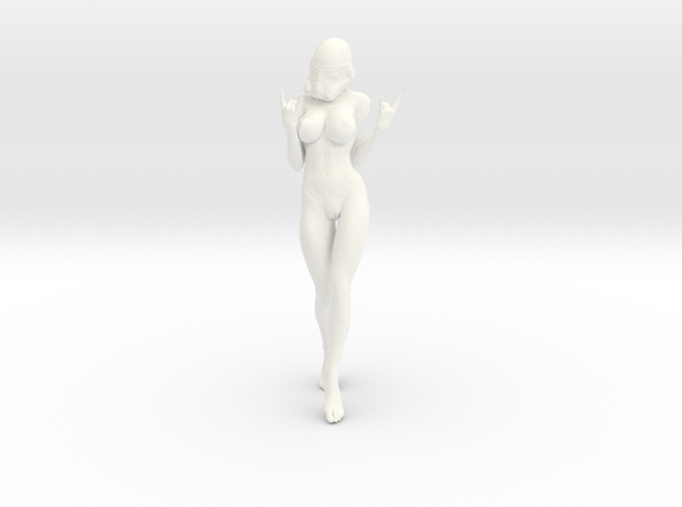 1/15 Star Wars Sexy Girl-003 in White Processed Versatile Plastic