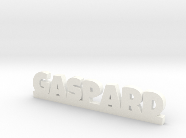 GASPARD Lucky in White Processed Versatile Plastic