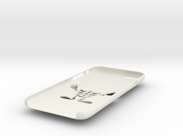IPhone6s Skeletor Case in White Natural Versatile Plastic