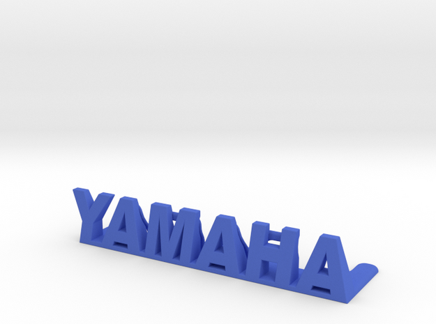 Yamaha Desktop Frame-less Picture Holder in Blue Processed Versatile Plastic
