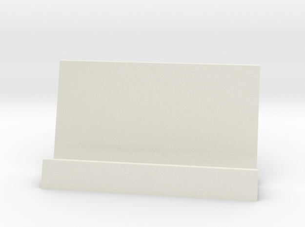 Business Card Holder in White Natural Versatile Plastic