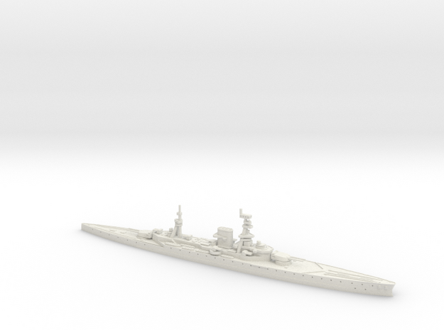 HMS Courageous 1/600 in White Natural Versatile Plastic