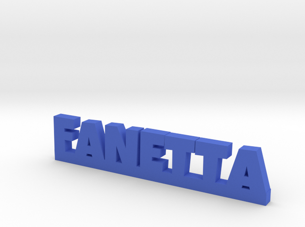 FANETTA Lucky in Blue Processed Versatile Plastic