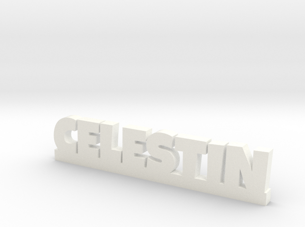 CELESTIN Lucky in White Processed Versatile Plastic