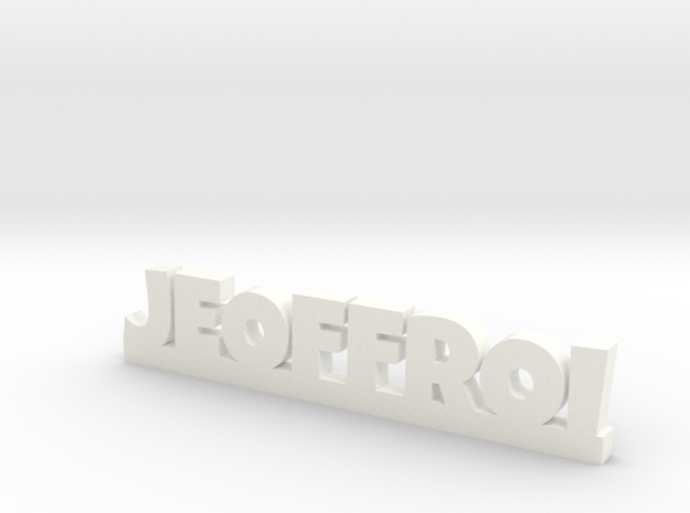 JEOFFROI Lucky in White Processed Versatile Plastic