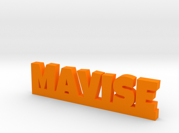 MAVISE Lucky in Orange Processed Versatile Plastic