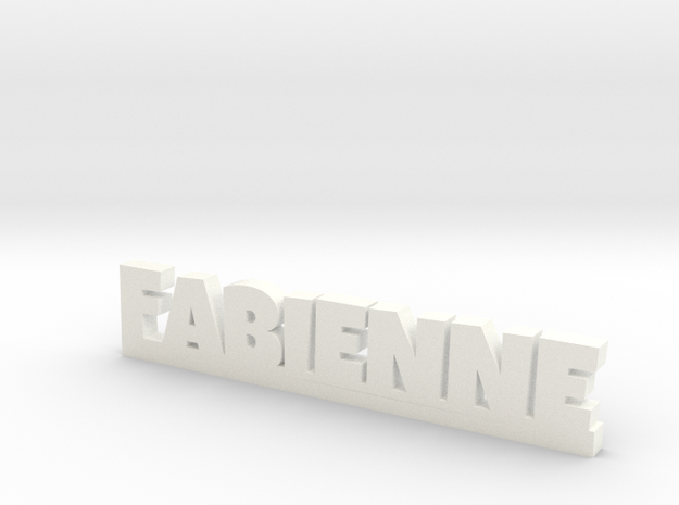 FABIENNE Lucky in White Processed Versatile Plastic