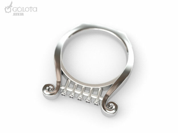 Lyre Ring 