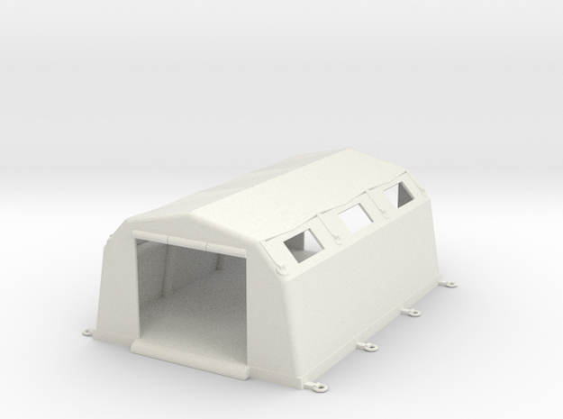 Inflatable Incident or Decon Shelter in White Natural Versatile Plastic: 1:64 - S
