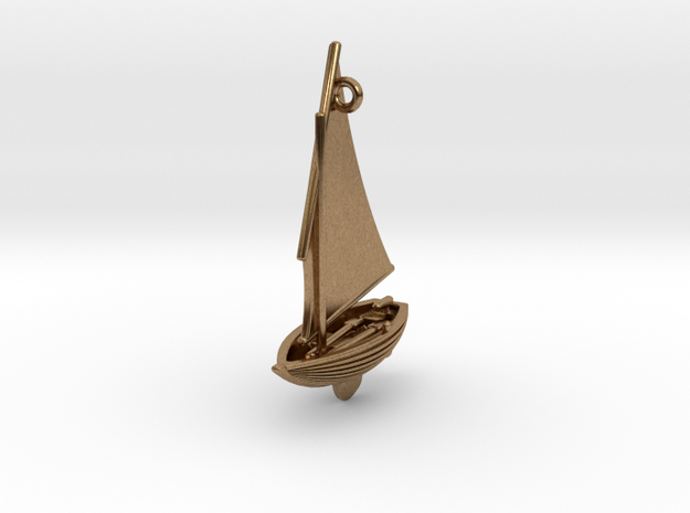 Small Old Sailing Boat Pendant