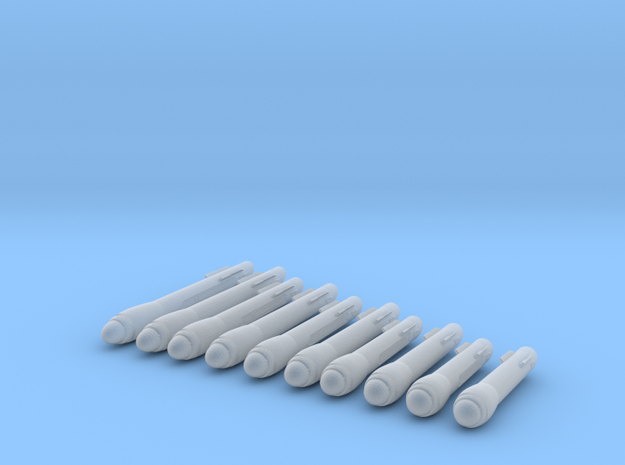 5 Sets of Alternate Nacelles 4 4 Tesral in Tan Fine Detail Plastic