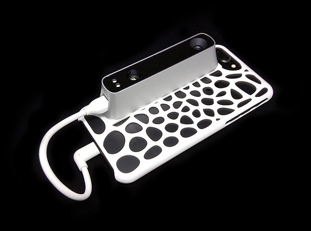 iPhone 7&8 Plus  Structure Sensor Case in White Natural Versatile Plastic