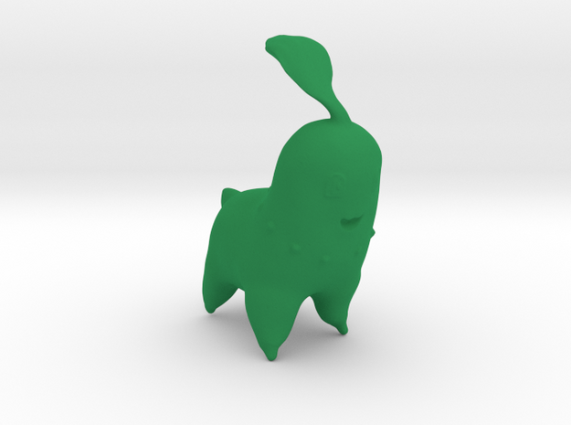 Chikorita in Green Processed Versatile Plastic