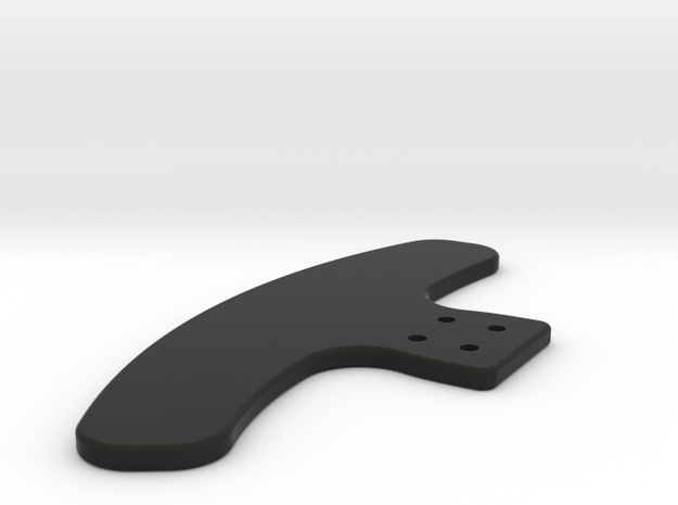 Paddle For AMG Wheel - No Holes in Black Natural Versatile Plastic
