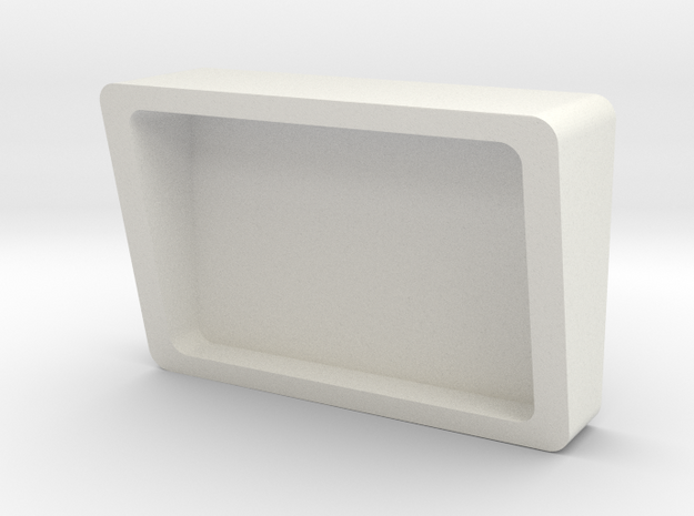 Sickbay Wall Monitor (Star Trek Classic), 1/30 in White Natural Versatile Plastic