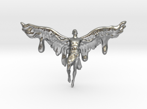 Melting Icarus in Natural Silver