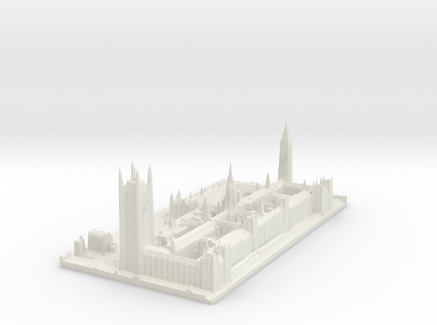 Palace of Westminster / Big Ben Map, London