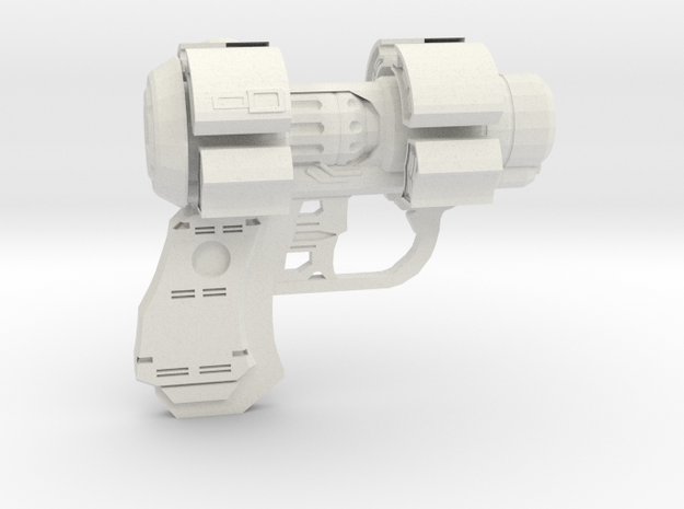 Gantz X-Gun in White Natural Versatile Plastic