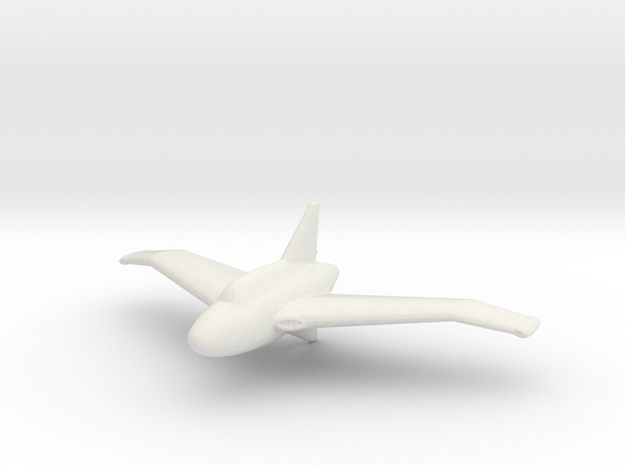Northrop XP-56 'Black Bullet' in White Natural Versatile Plastic: 1:200