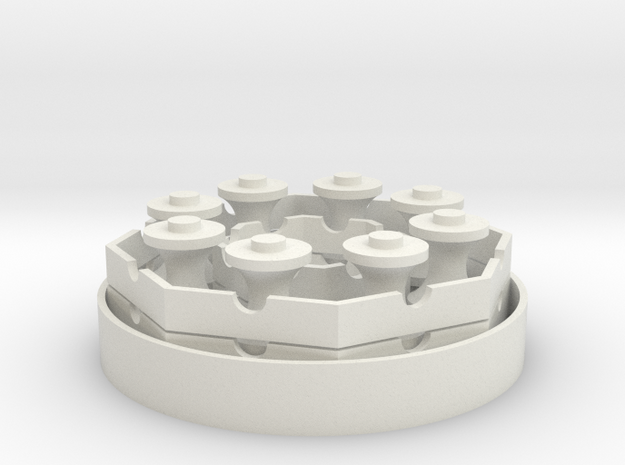 DaVinci Bearing in White Natural Versatile Plastic