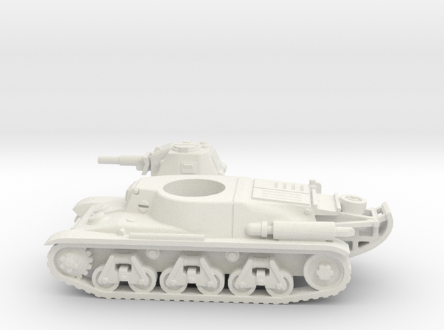 Hotchkiss tank (French) 1/100 in White Natural Versatile Plastic