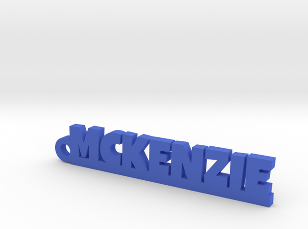 MCKENZIE Keychain Lucky in Blue Processed Versatile Plastic