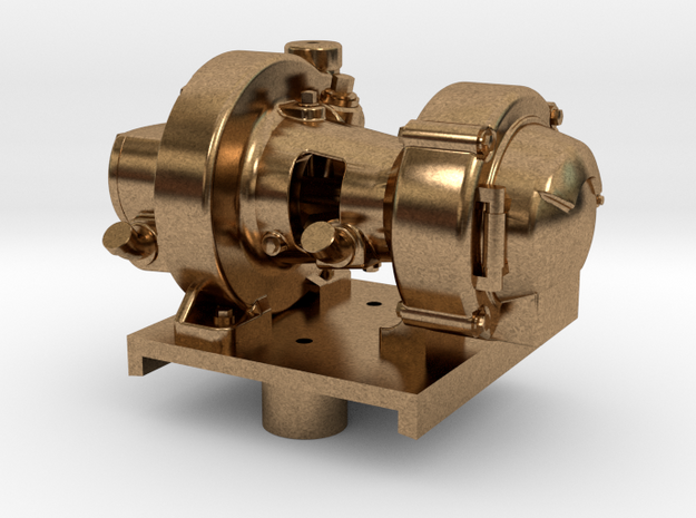 Pyle Type "K2" Generator with Platform in Natural Brass