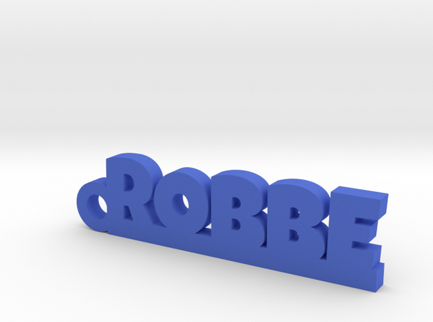 ROBBE Keychain Lucky in Blue Processed Versatile Plastic