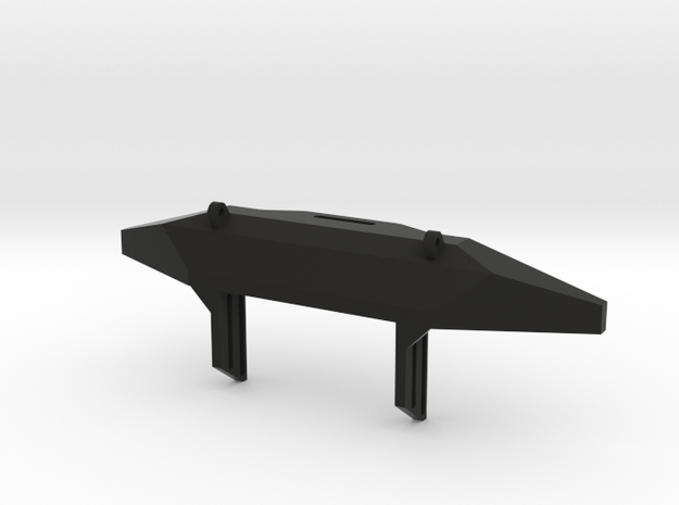 Winch Bumper for Axial SCX10 1:10 in Black Natural Versatile Plastic