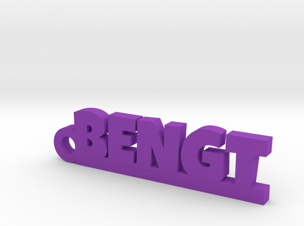 BENGT Keychain Lucky in Purple Processed Versatile Plastic