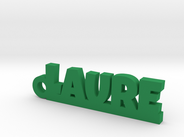 LAURE Keychain Lucky in Green Processed Versatile Plastic