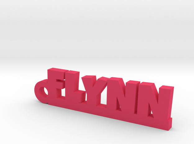 FLYNN Keychain Lucky in Pink Processed Versatile Plastic