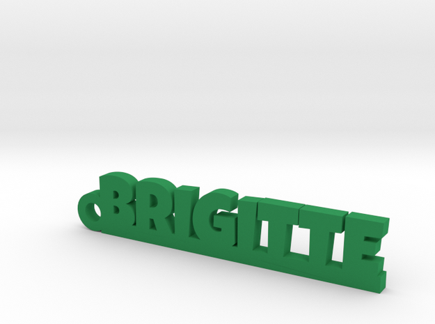 BRIGITTE Keychain Lucky in Green Processed Versatile Plastic