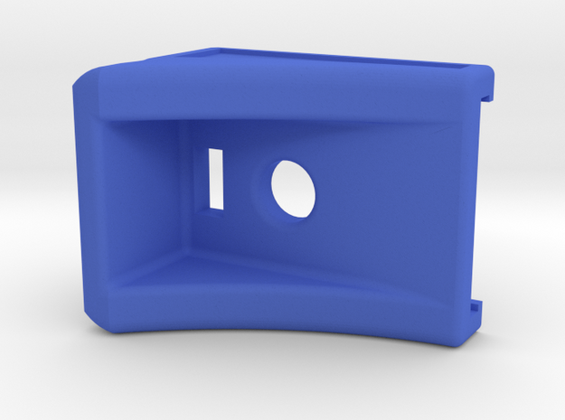 Magazine Grip Extension for G17 in Blue Processed Versatile Plastic