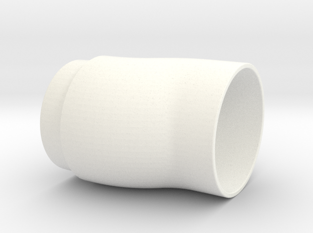 160047-04-01[1] Tube in White Processed Versatile Plastic