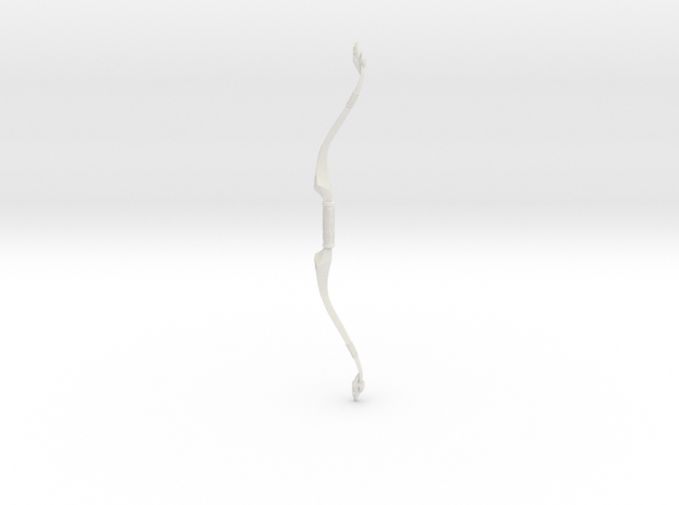 "BotW" Phrenic Bow in White Natural Versatile Plastic: 1:12