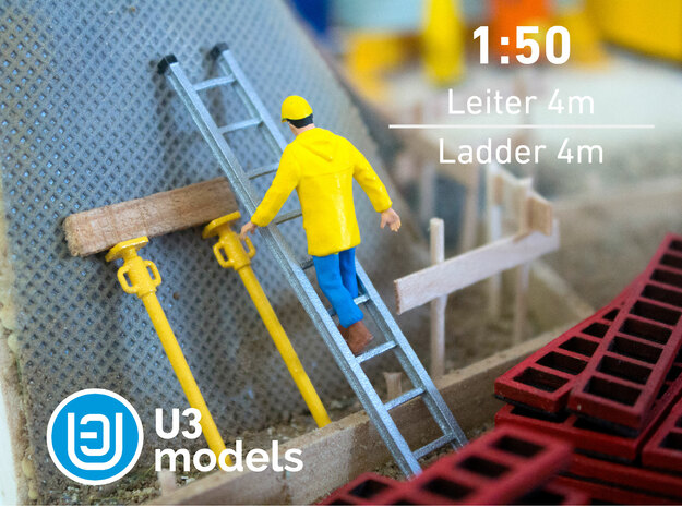 1:50 4M Leiter / Ladder / Escalera