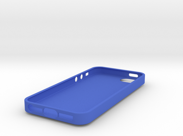 IPhone 5S Skull Case vol.2 in Blue Processed Versatile Plastic