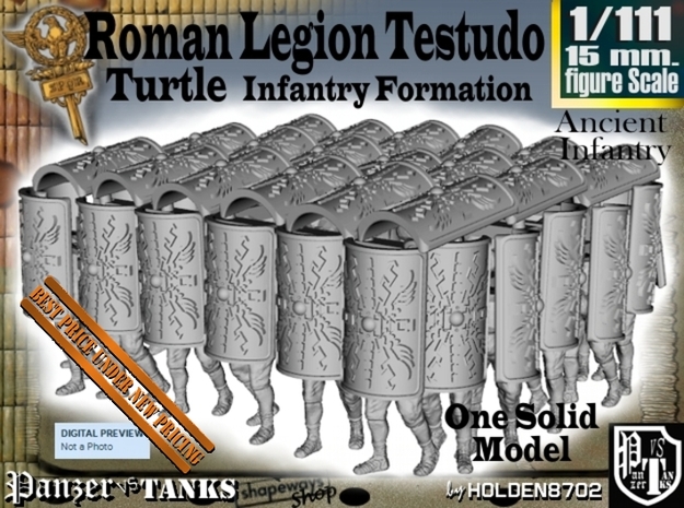 1/111 Scale Roman Testudo