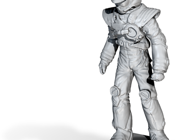 1/48 Macross Pilot in Space Suit in Tan Fine Detail Plastic