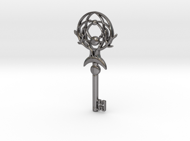 Dreamcatcher Key in Polished Nickel Steel