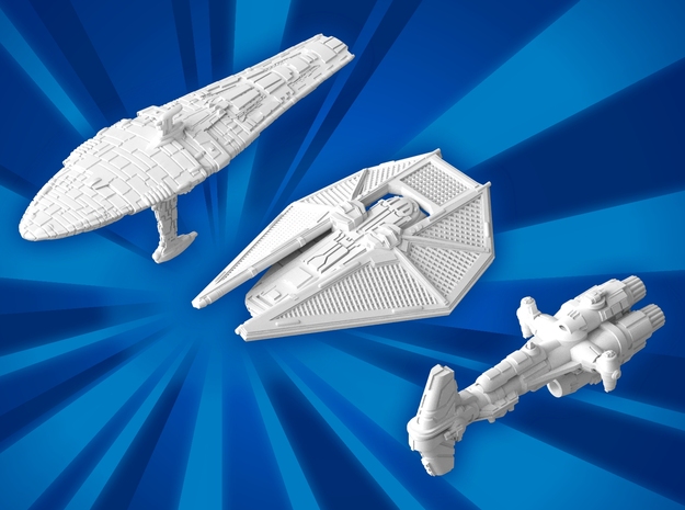(Mmch) Rogue One Set in White Natural Versatile Plastic
