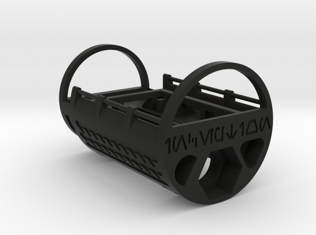 Inception Chassis pt3 - Nano Biscotte v3 in Black Natural Versatile Plastic