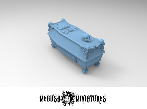 Imperial COFFIN 28mm RPG prop  in Smooth Fine Detail Plastic